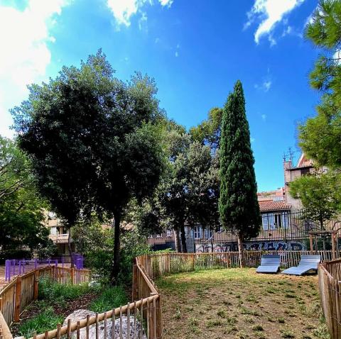 jardin des heveas