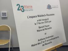 Panneau d'inauguration