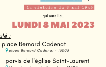 Cérémonies de Commémoration – 8 mai