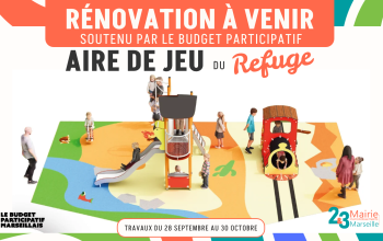 jeux, tobogans, petit train